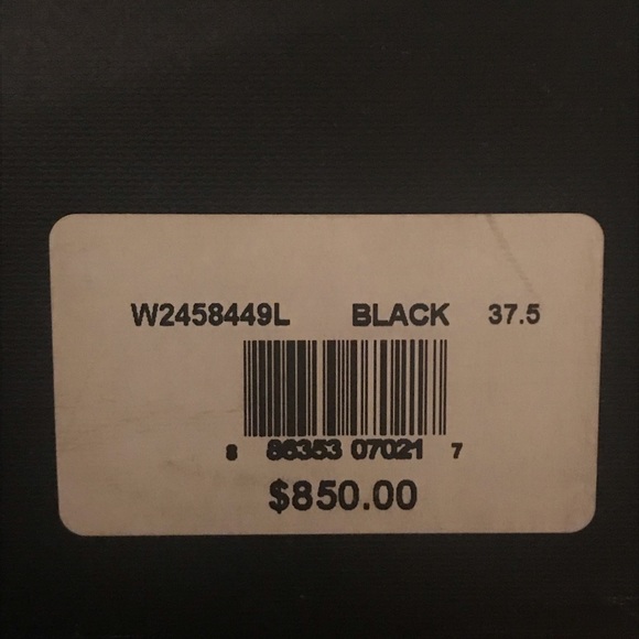NIB Rag & Bone Black Norton Boots sz 7.5  $850 reg - Picture 3 of 5